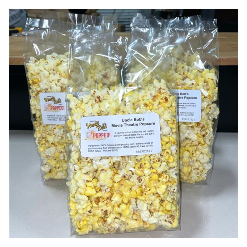 5 Pack Movie Theatre Butter Popped Corn