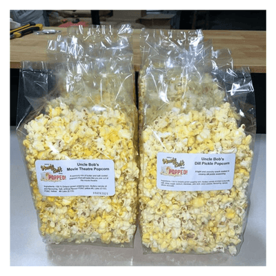 Savoury Snack Pack: Popped Corn - Uncle Bob's Popcorn